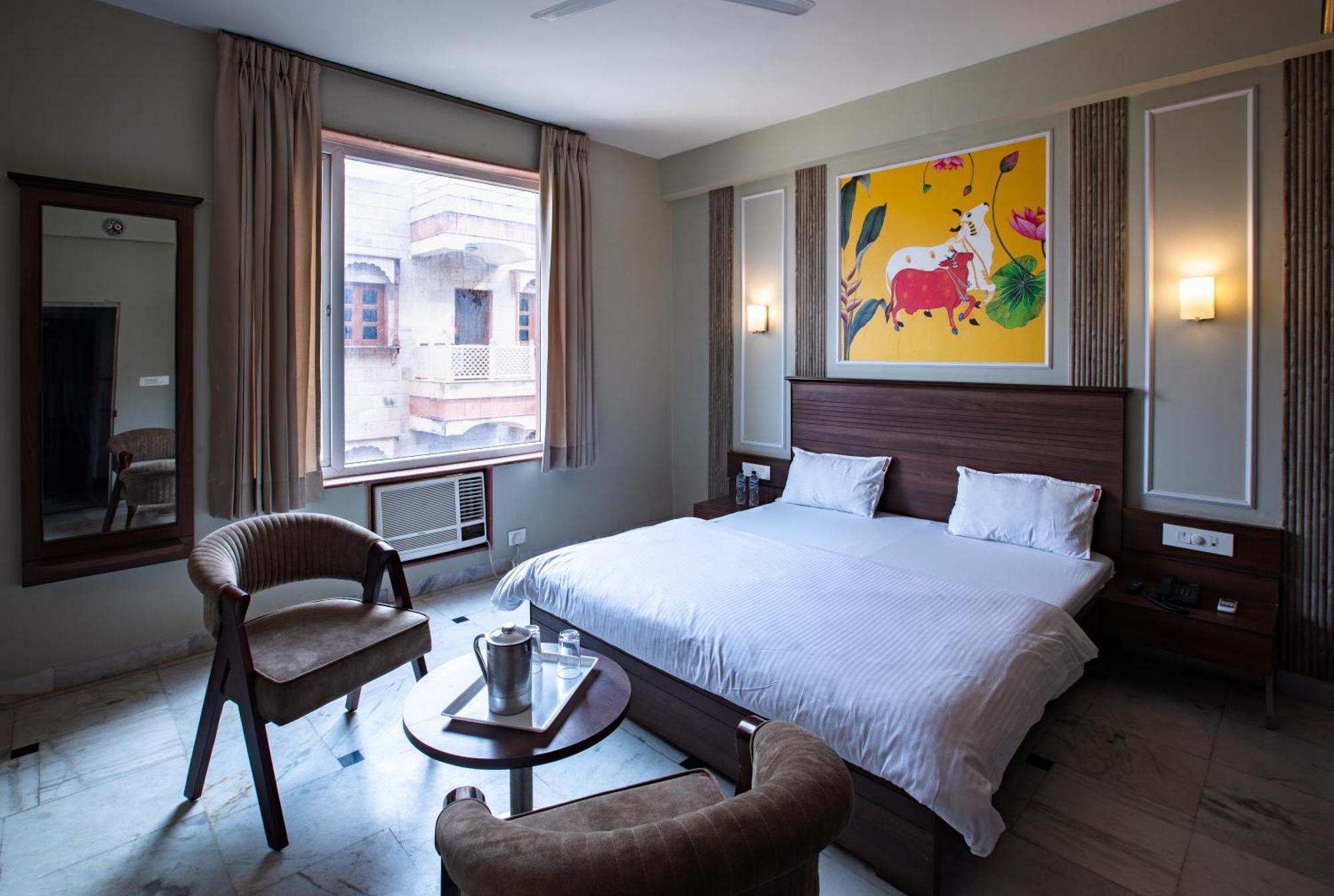 Hotel Bhakti Dhama Vrindāvan Buitenkant foto