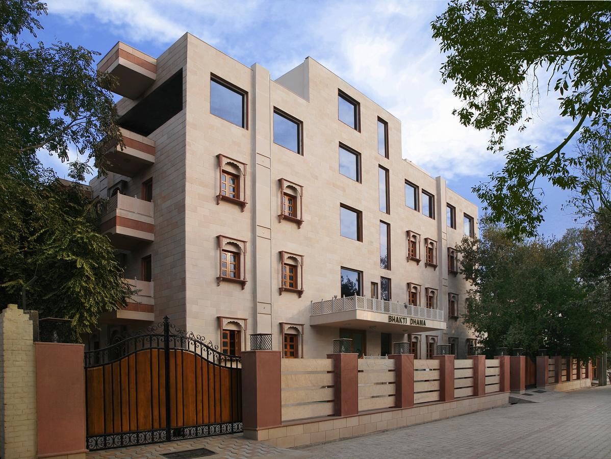 Hotel Bhakti Dhama Vrindāvan Buitenkant foto